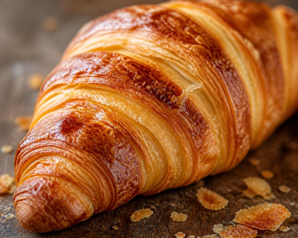 Bakery Café Farineの焼きたてクロワッサン