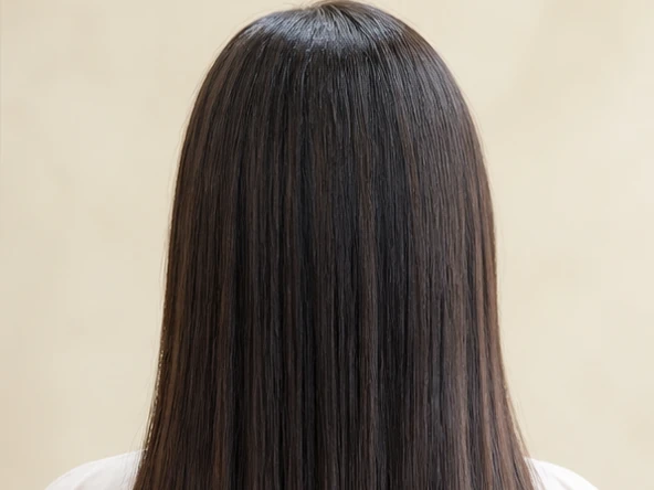 ロングヘアの施術例