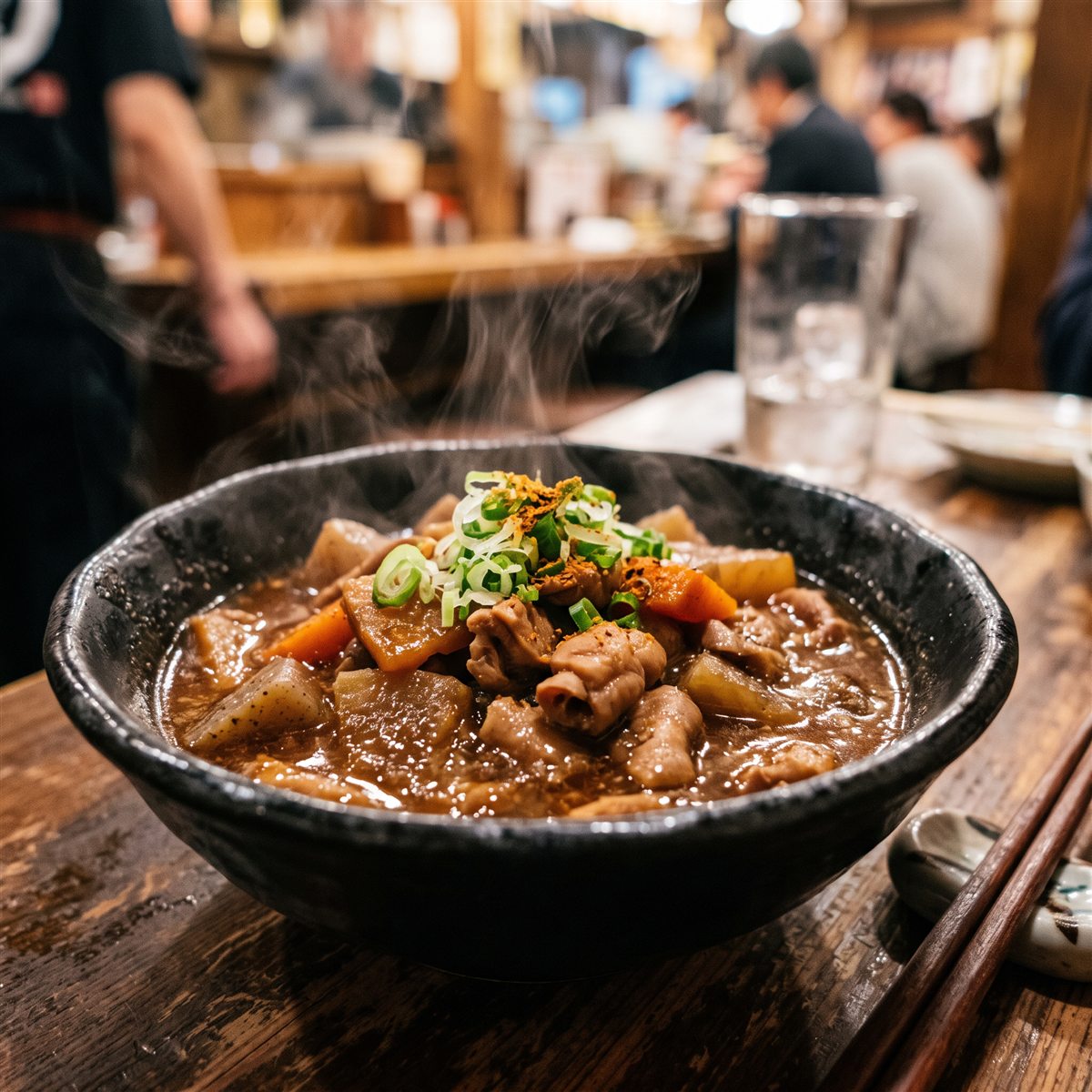名物もつ煮込み