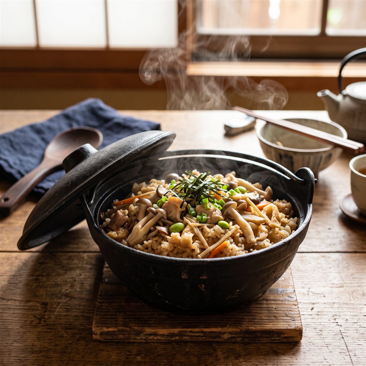土鍋炊き込みご飯