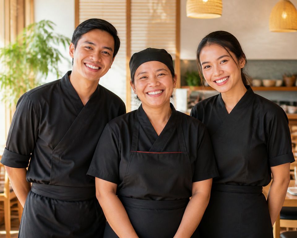 Bahay Kubo Kitchenのスタッフ集合写真