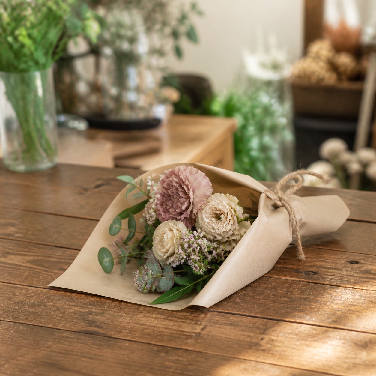 flower shop KURASU の花束