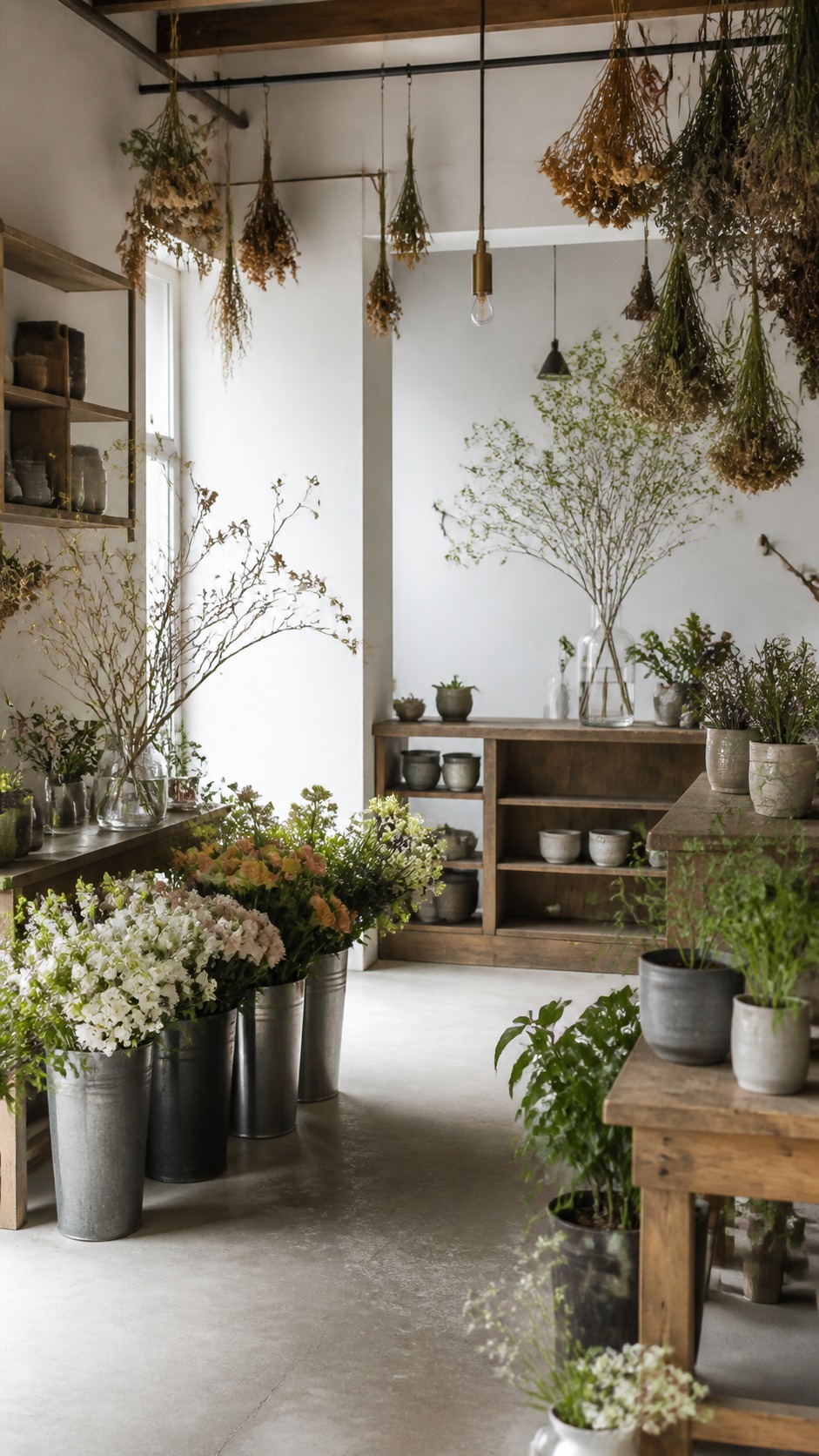flower shop KURASU の店内