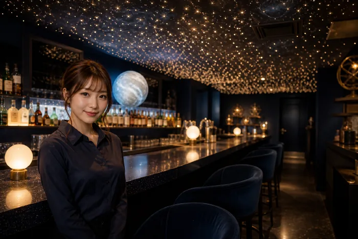 スタッフA バストアップ(イメージ、サンプル用画像)