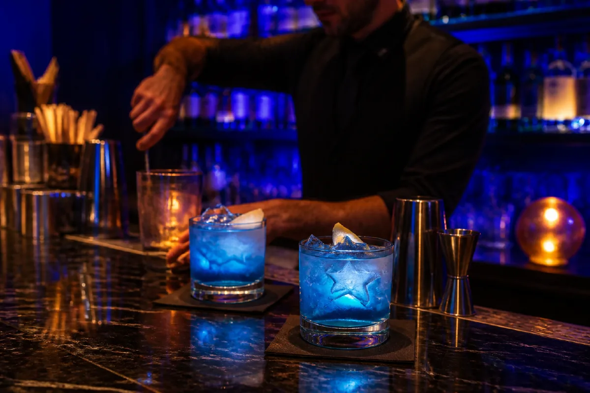 Girl's Bar Sirius カウンター・ボトル棚(イメージ、サンプル用画像)