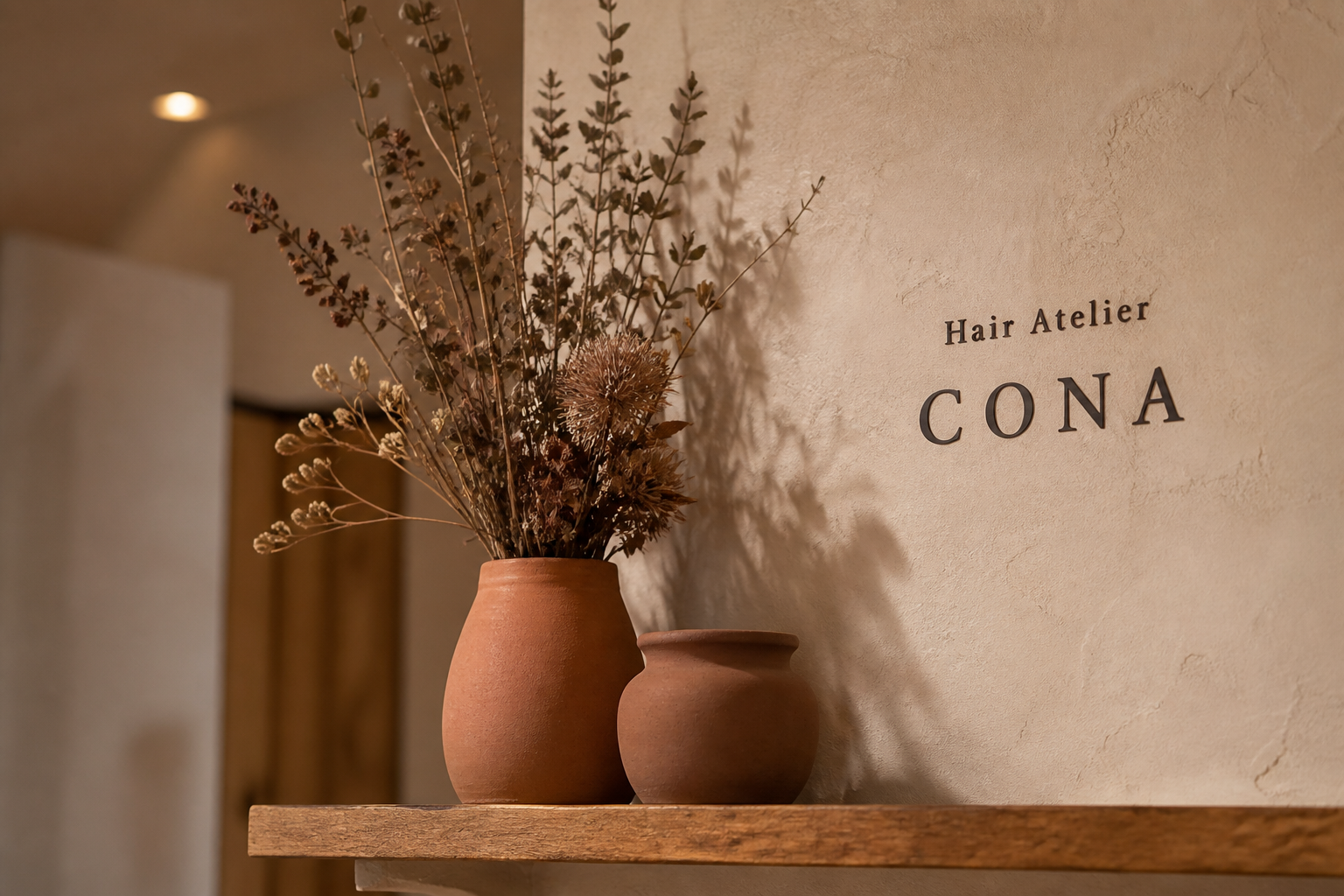 Hair Atelier CONAの受付