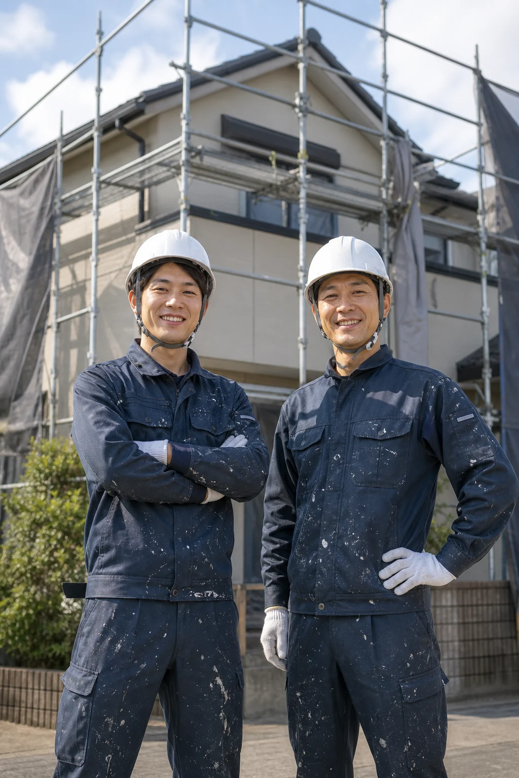 スタッフ2名の集合写真