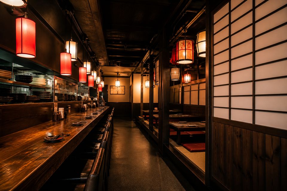 居酒屋 月影の店内全景