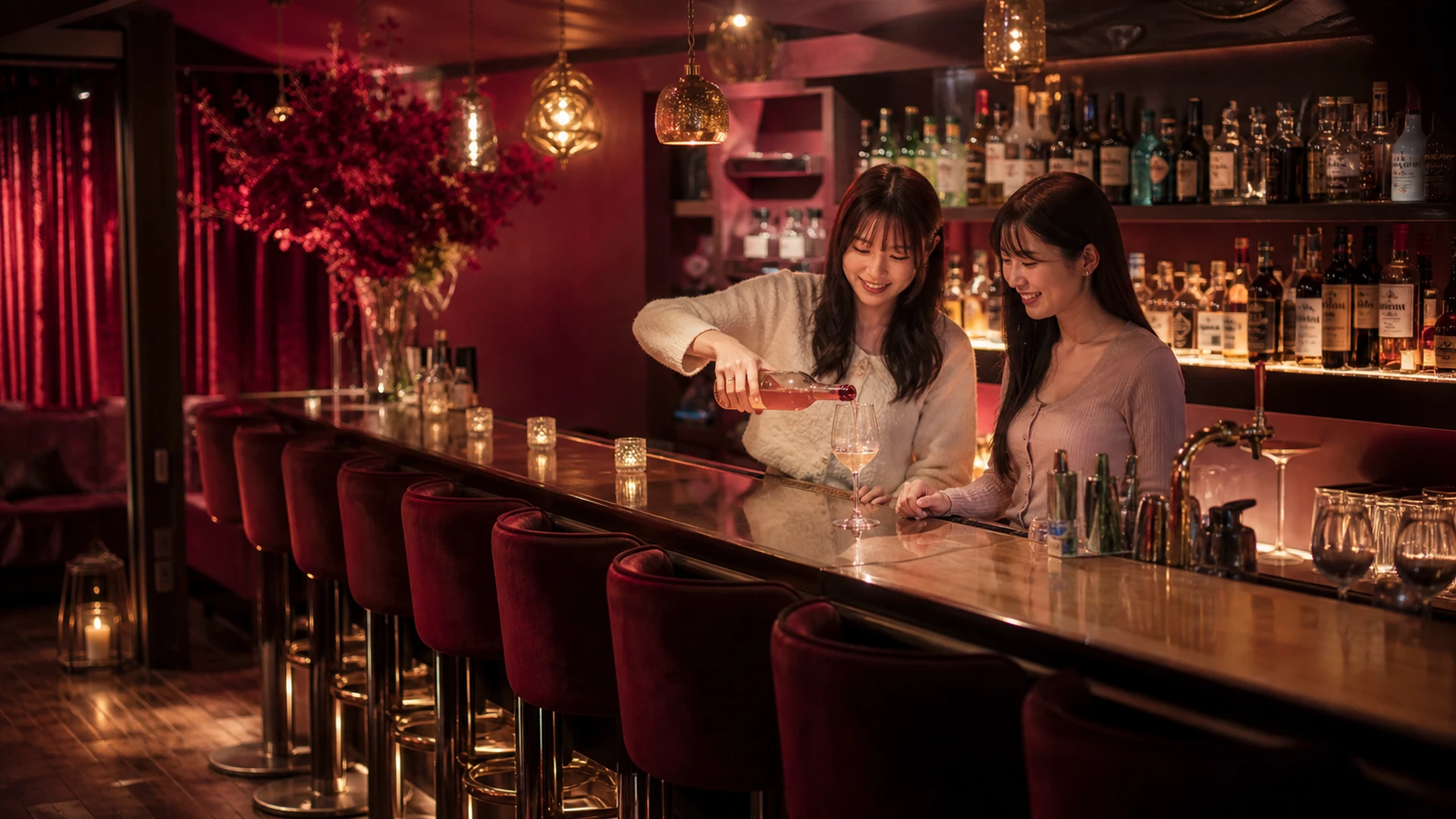 Music Bar REFRAINのカウンターイメージ