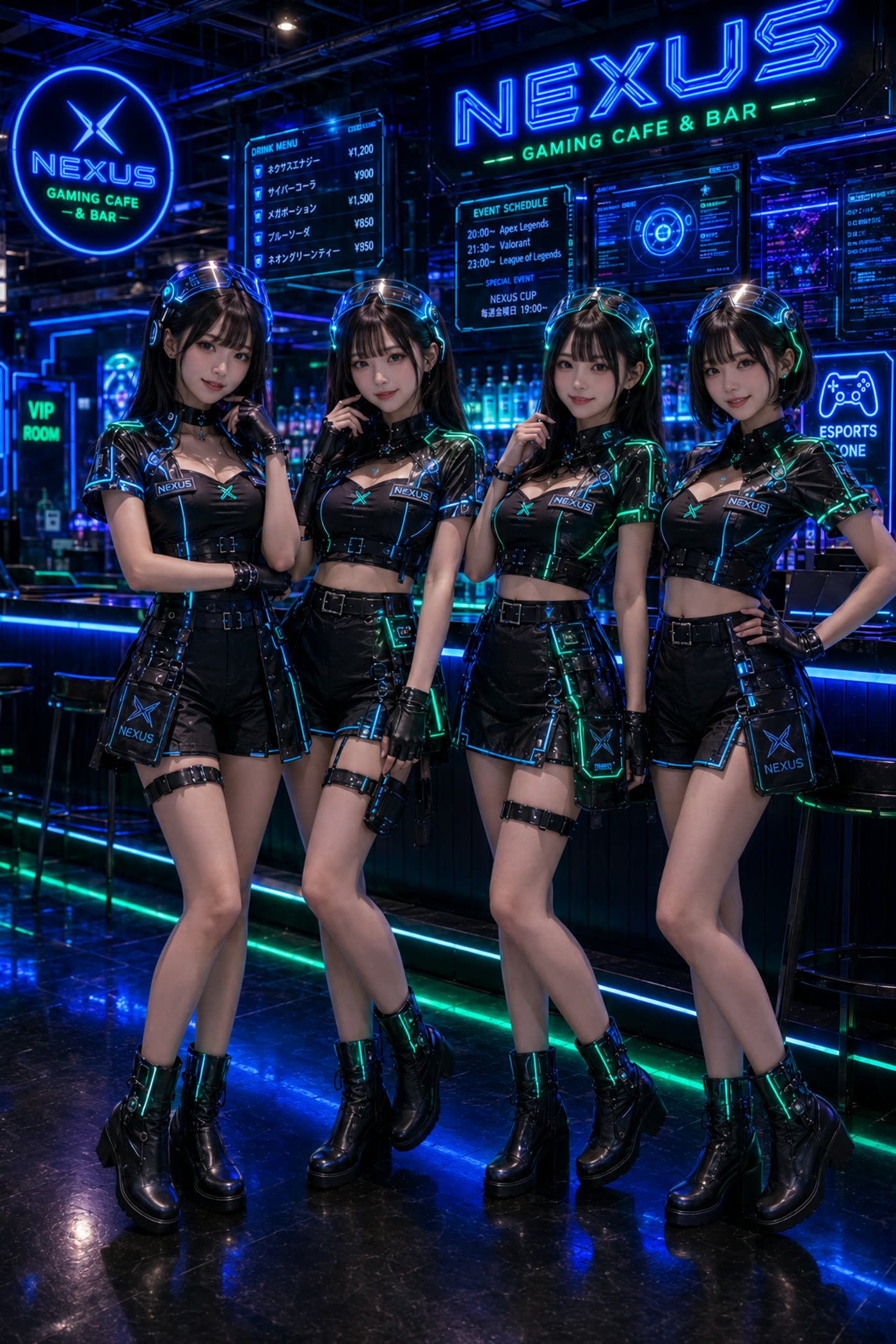 NEXUSのプレイヤー集合カット