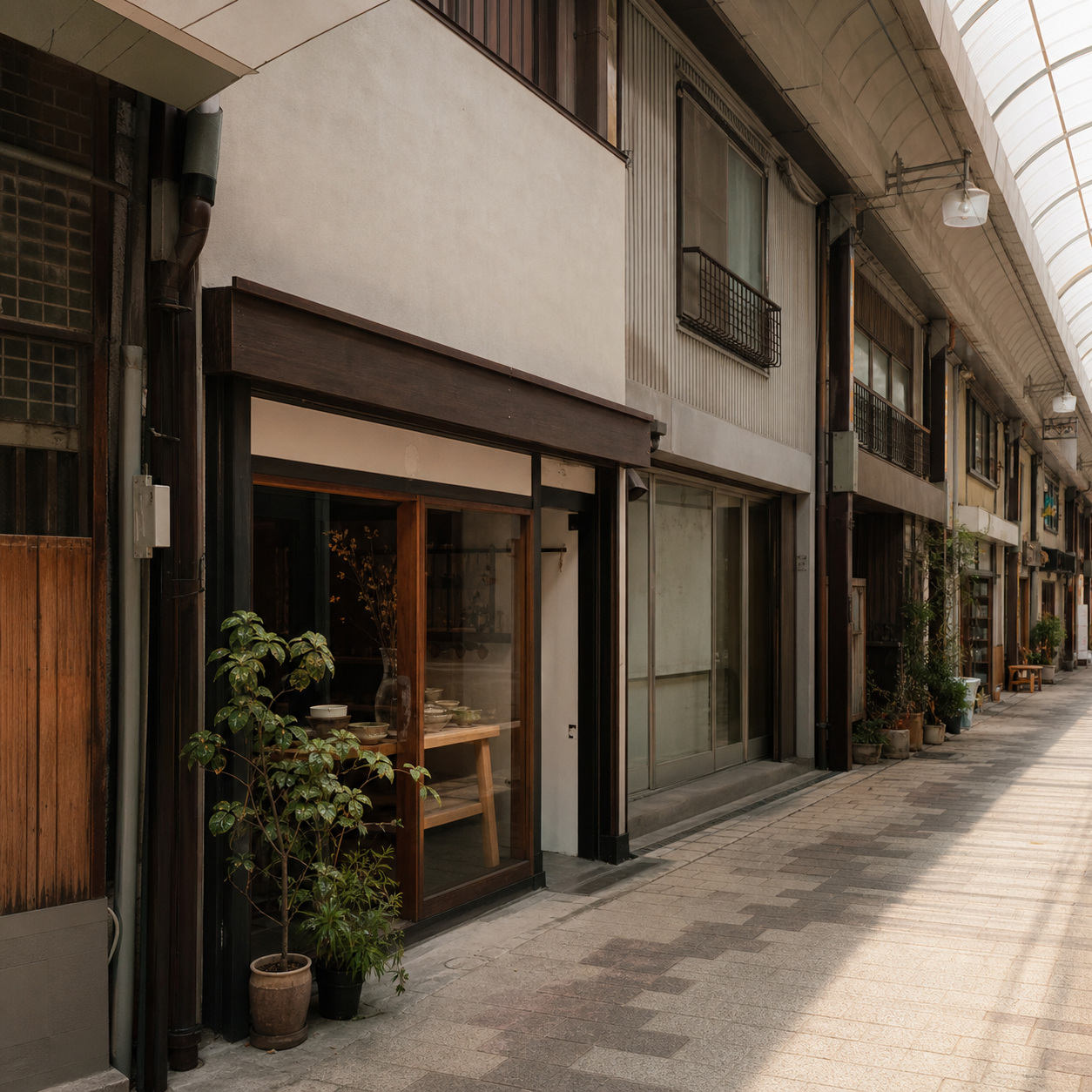 ●●商店街の様子