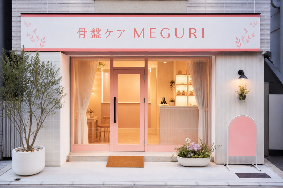 骨盤ケアMEGURIの外観