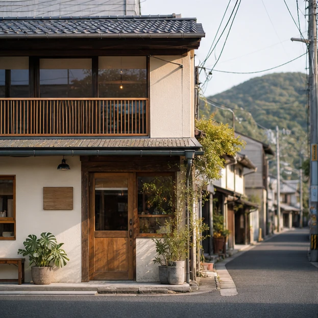 通り沿いの建物外観