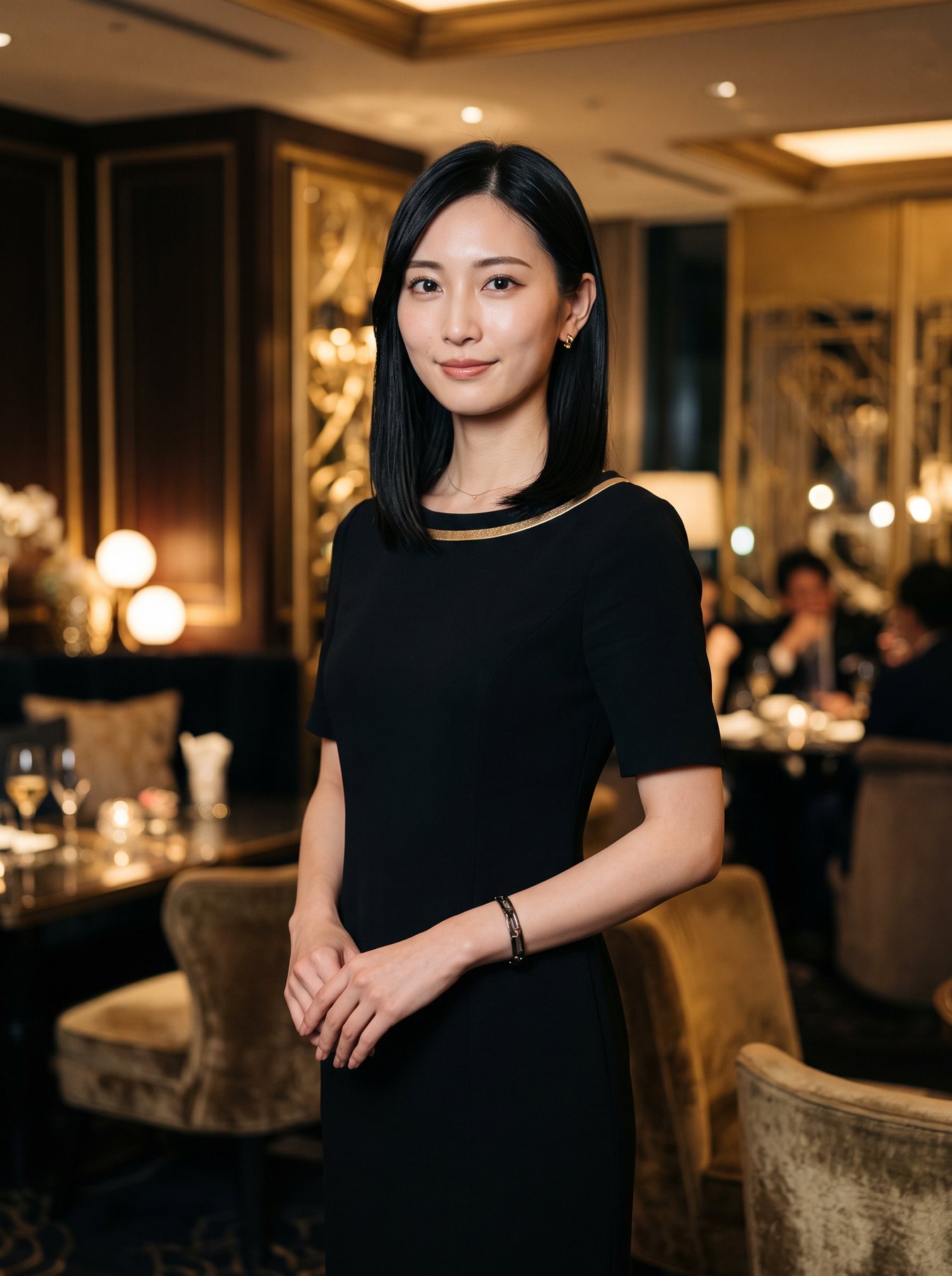 温かみのある接客を心がける紬のスタッフ