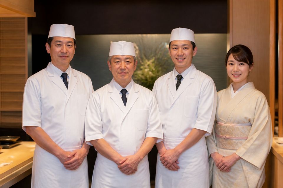 和食 旬のスタッフ集合写真